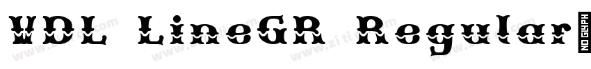VDL LineGR Regular下载字体转换